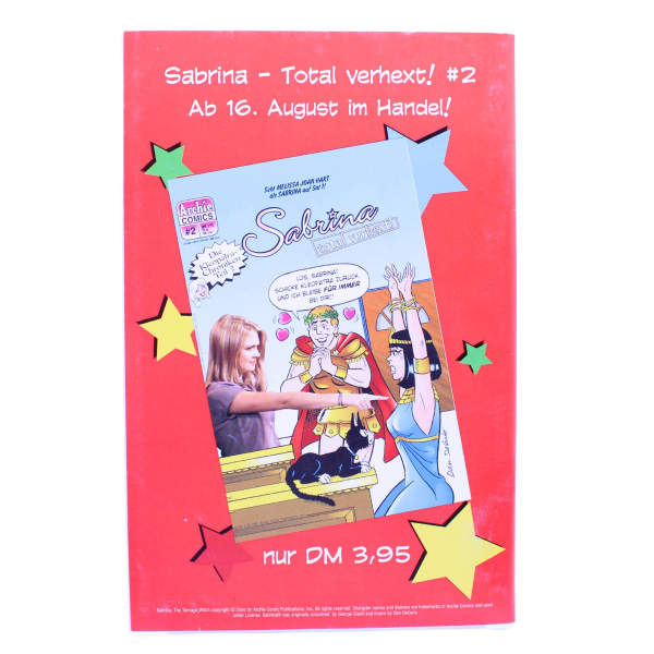 Sabrina total verhext Nr. 1 (2000) | Erstausgabe + Poster | hoppla-stuff.de